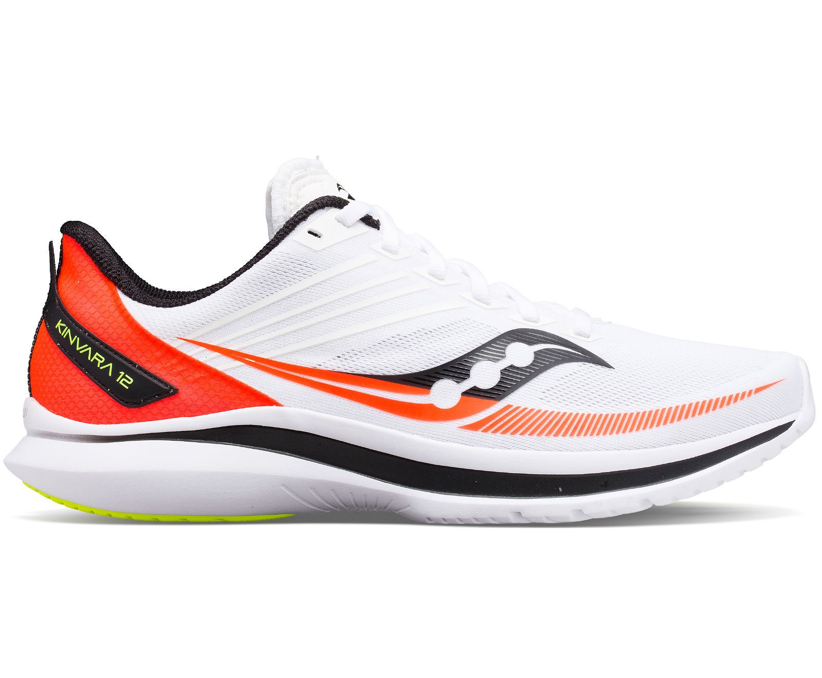 Saucony Kinvara 12 Men\'s Running Shoes White / Orange | AU 529OKIR